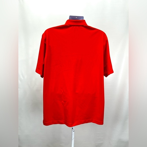 NIKE DRI-FIT Men’s orange polo golf‎ shirt size XL. - Picture 6 of 11
